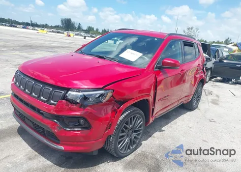 2022 Jeep Compass (Red) Edition 4X4 from USA, damaged, VIN 3C4NJDCBXNT152062